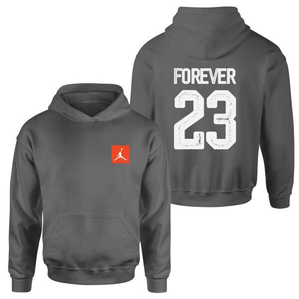 Air Jordan Forever 23 Hoodie M - Füme