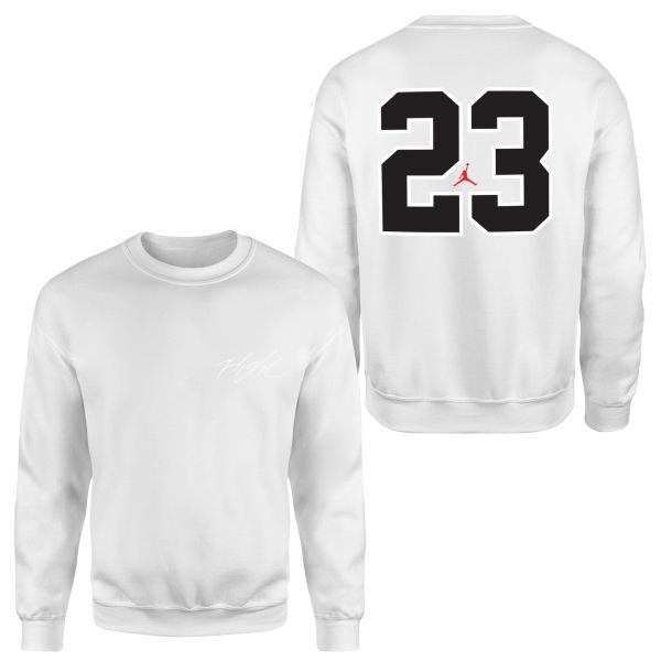 Air Jordan Flight Mode Sweatshirt S - Beyaz