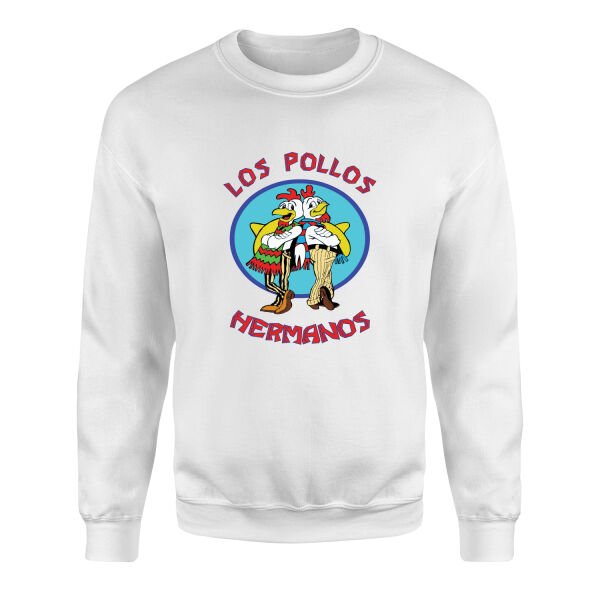 Los Pollos Hermanos Sweatshirt XL - Beyaz