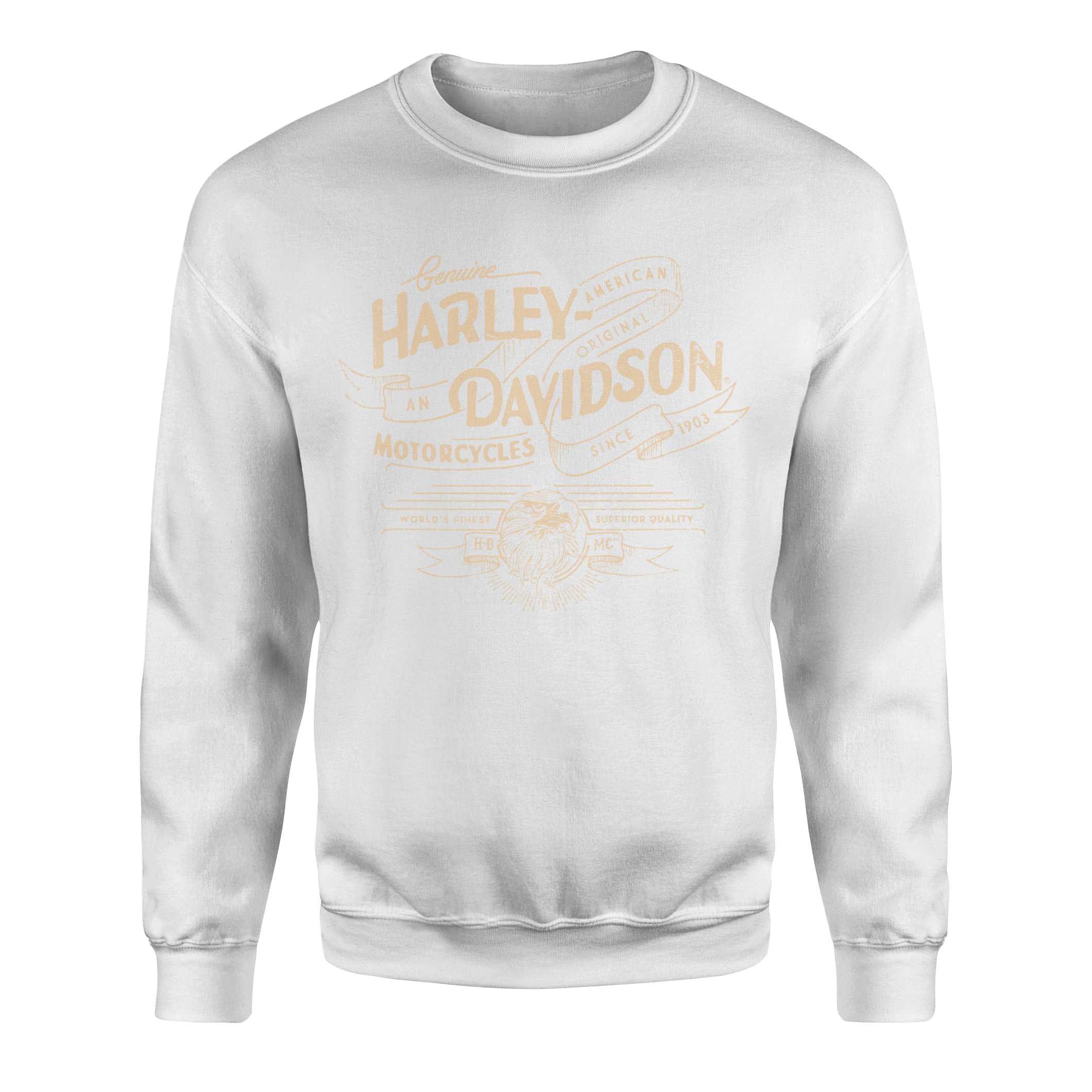 Harley-Davidson XI Sweatshirt M - Beyaz