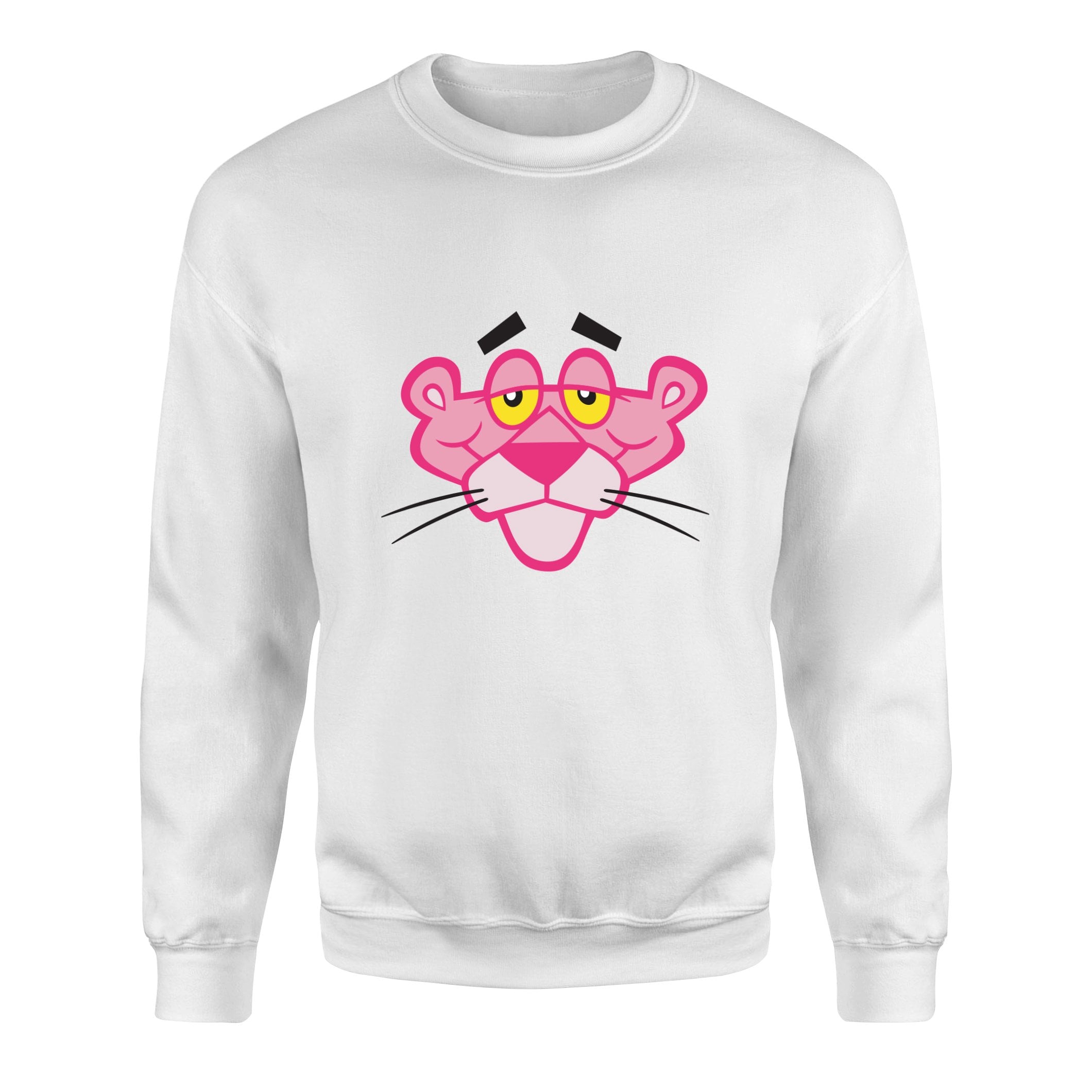 Cool & Classy | Pink Panther Sweatshirt XXL - Beyaz