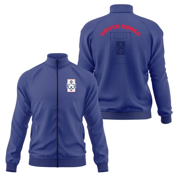 Güney Kore Dünya Kupası 2026 Fermuarlı Sweatshirt M - İndigo Mavisi