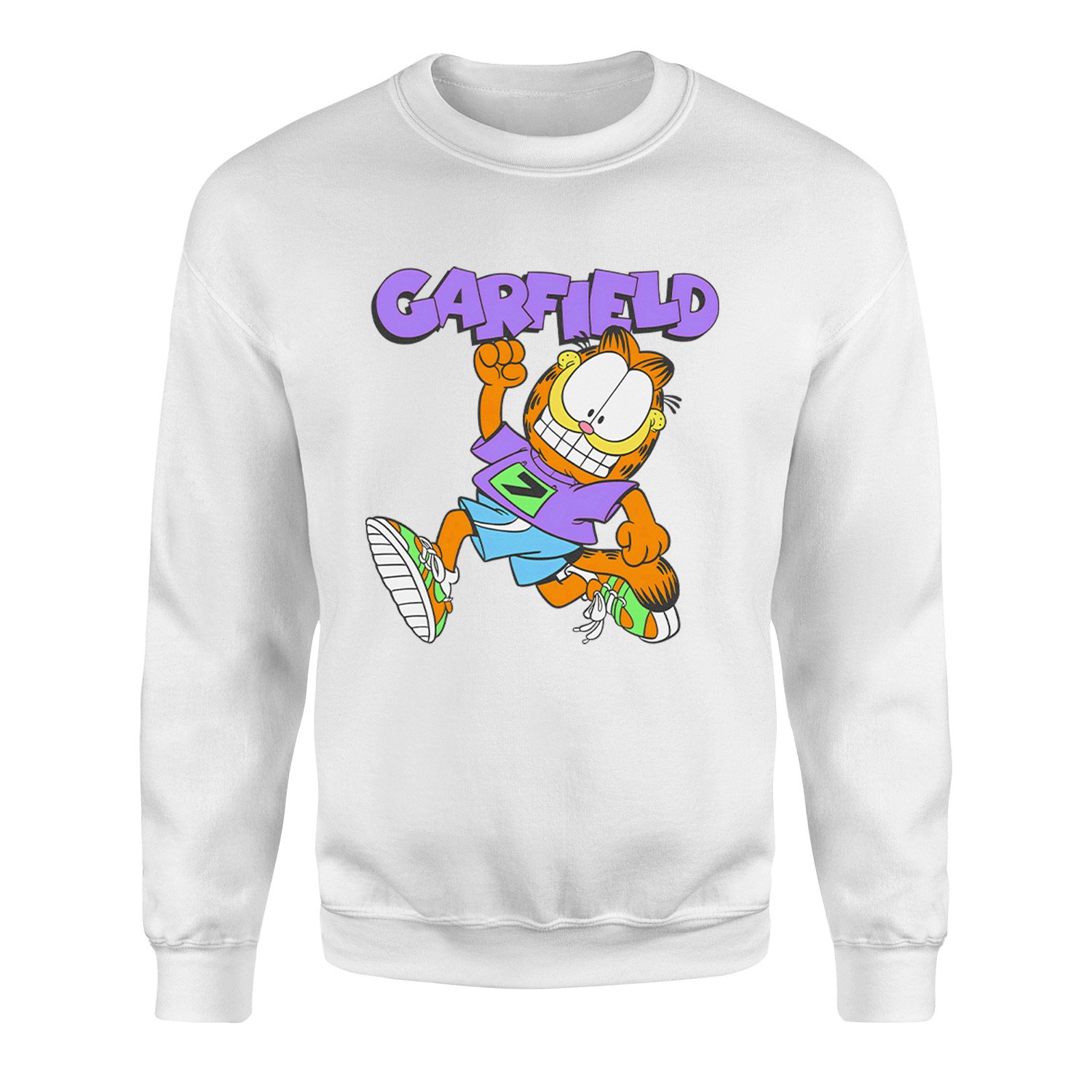 Garfield Runs Sweatshirt