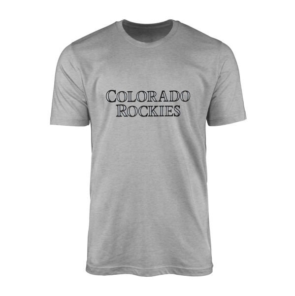 Colorado ROCKIES Tişört L - Gri