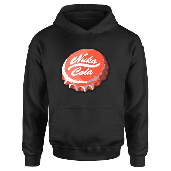Nuka Cola Caps Hoodie M - Siyah