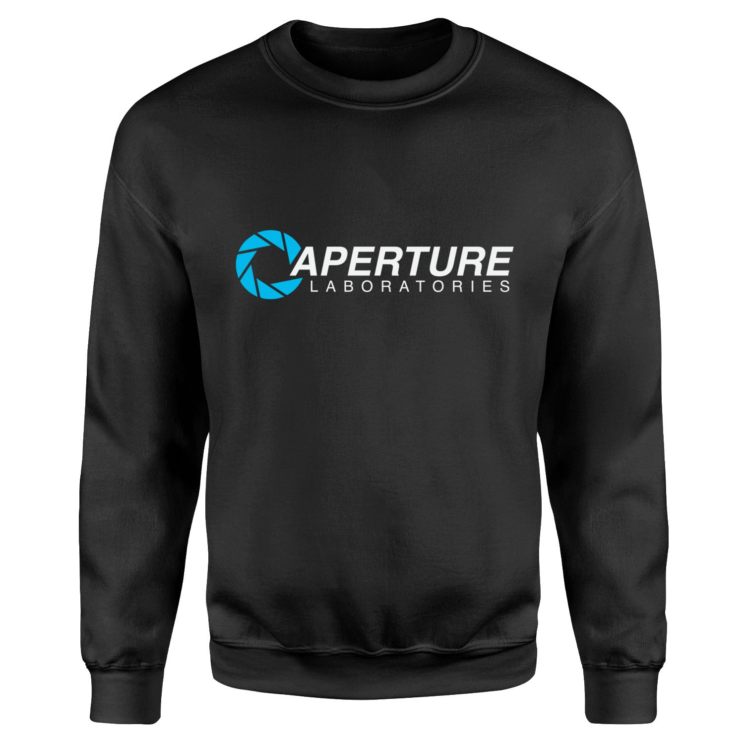 Aperture Laboratories | Half-Life Sweatshirt M - Siyah