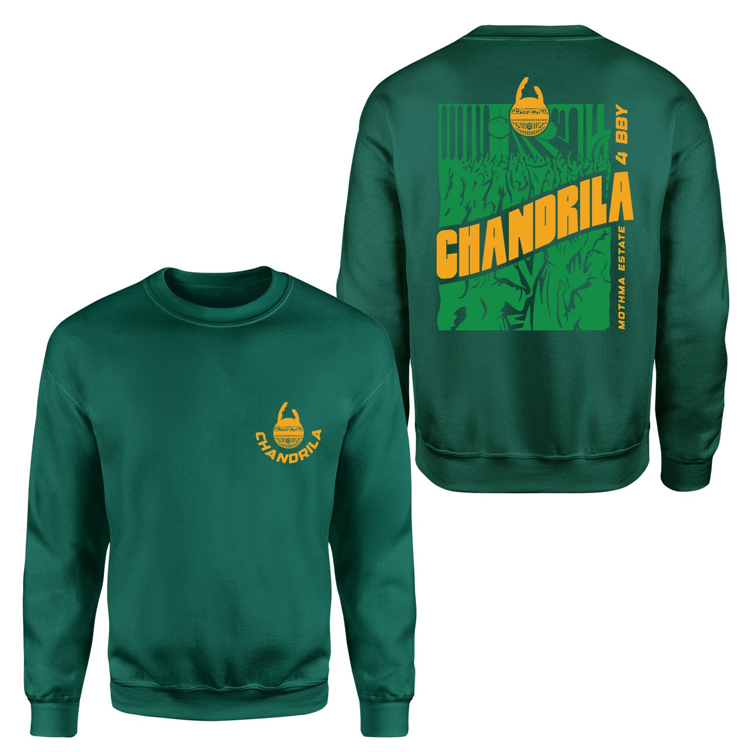 Chandrila, Mothma Estate Sweatshirt S - Nefti Yeşili