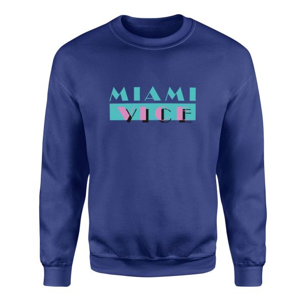 Miami Vice Sweatshirt M - İndigo Mavisi