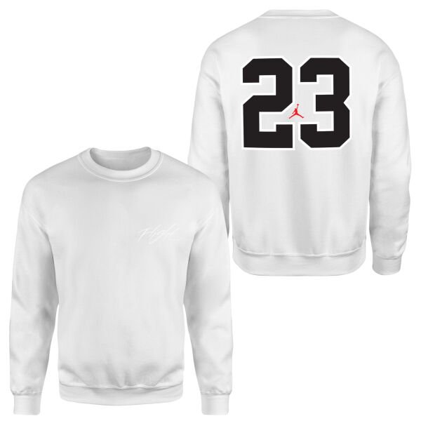 Air Jordan Flight Mode Sweatshirt M - Beyaz