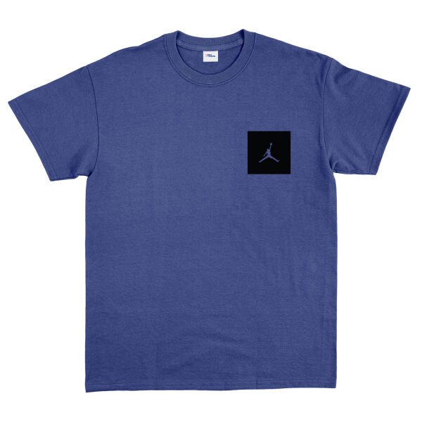 Air Jordan Black Patch Tişört S - İndigo Mavisi