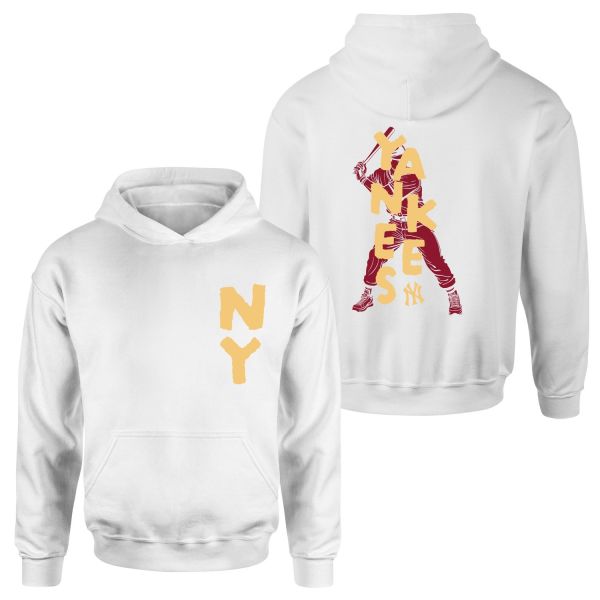 NY Yankees WS Legendary Edition Hoodie M - Beyaz