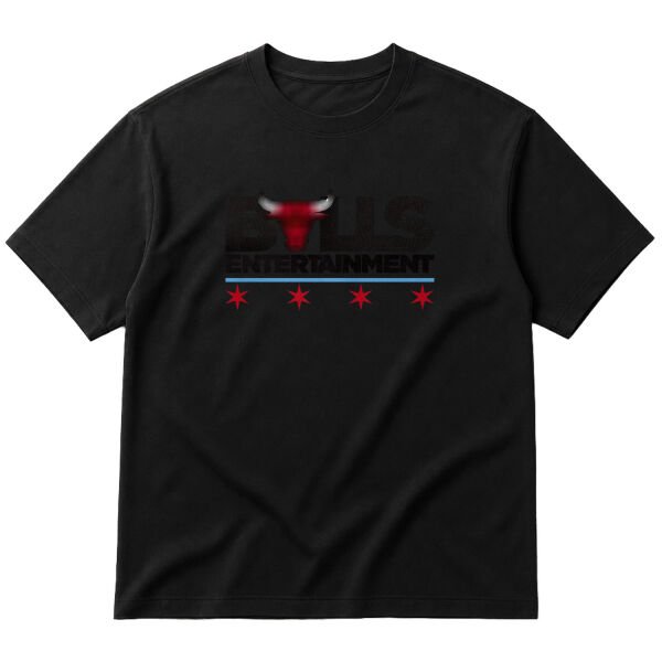 Bulls Entertainment Oversize Tişört M - Siyah