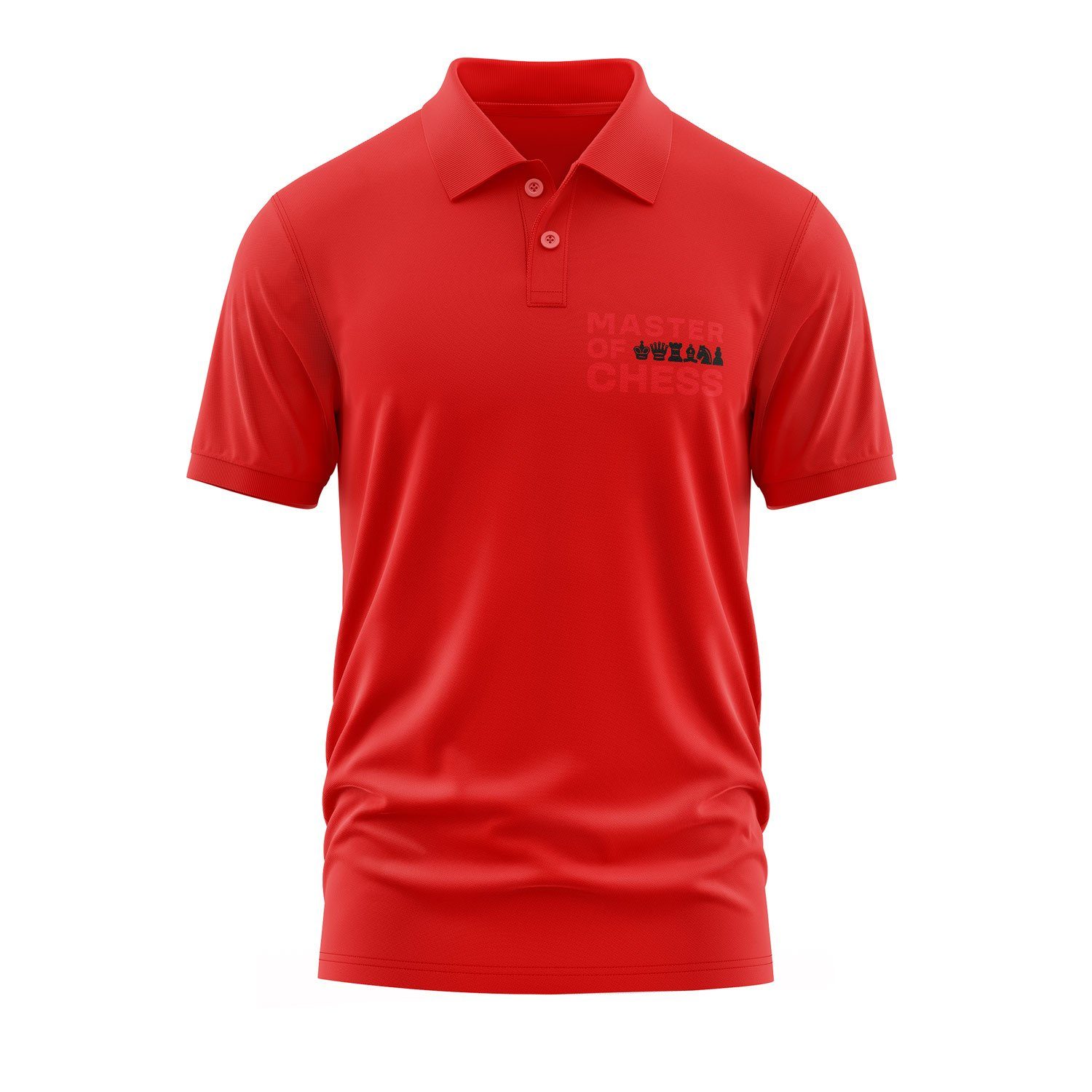 Master of Chess Polo Tişört S - Kırmızı