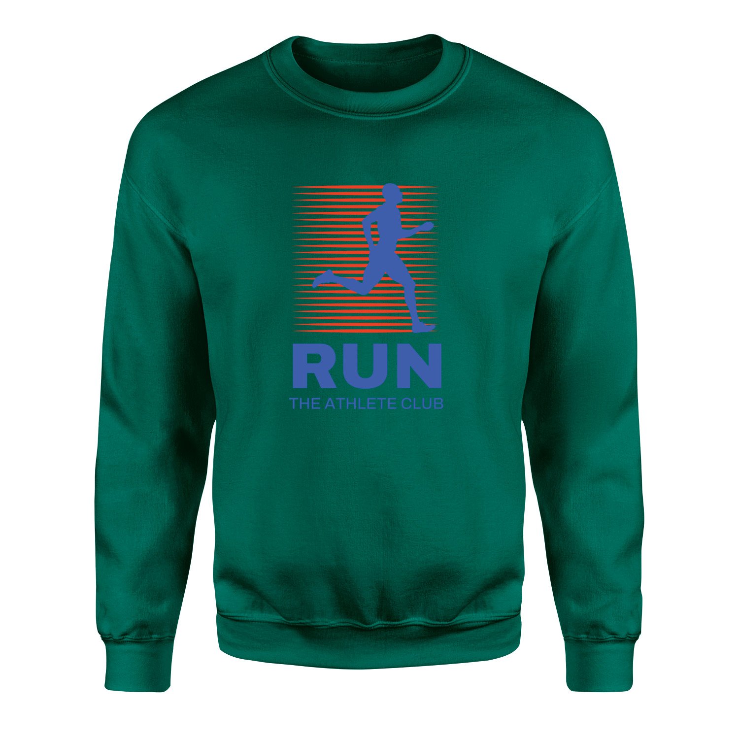 Run, The Athlete Club Sweatshirt M - Nefti Yeşili