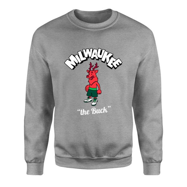 Milwaukee Cartoon Sweatshirt S - Gri