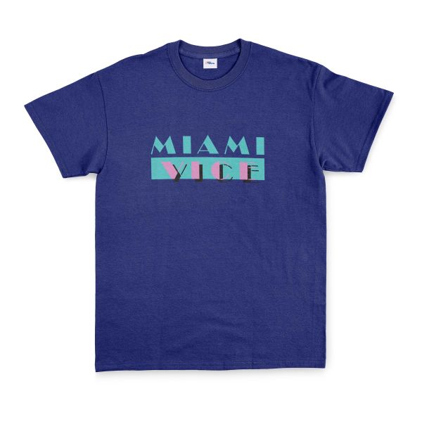 Miami Vice Tişört L - İndigo Mavisi