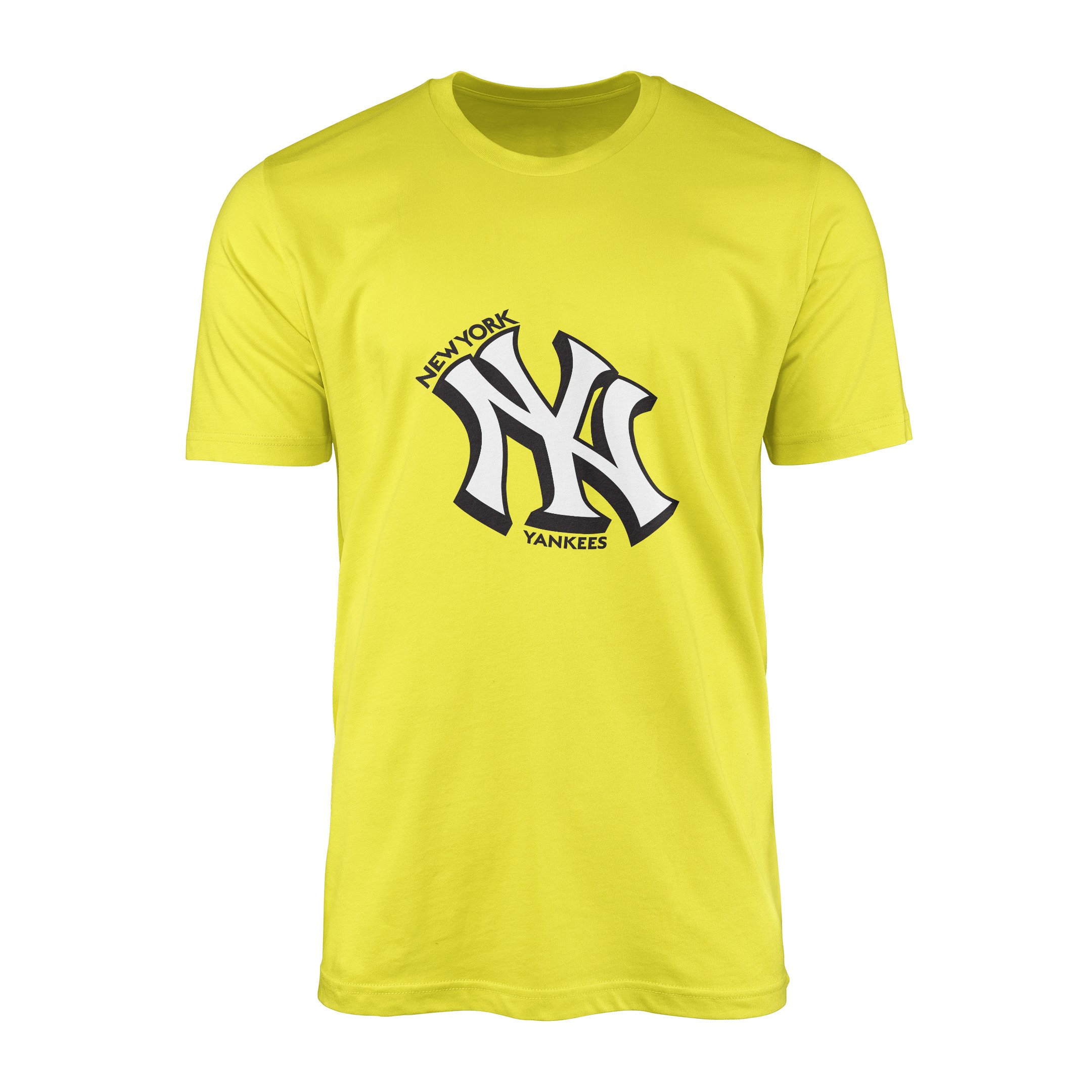 NY Yankees Third Dimension Tişört M - Sarı