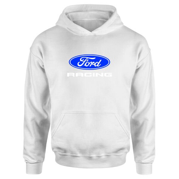 Ford Racing Hoodie M - Beyaz
