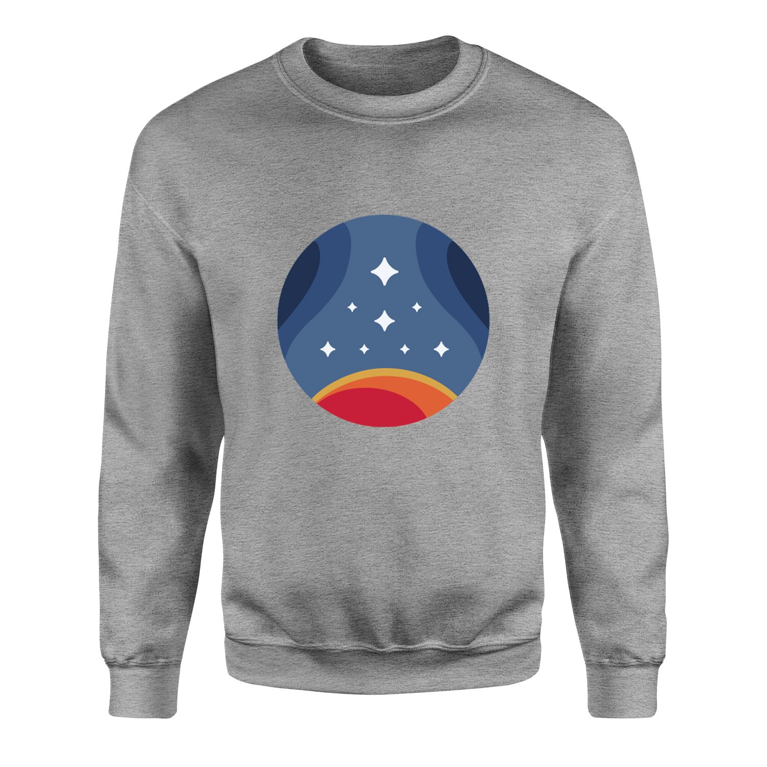 Starfield Constellation Sweatshirt S - Gri