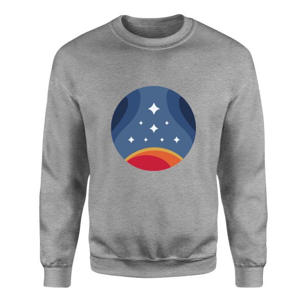 Starfield Constellation Sweatshirt S - Gri