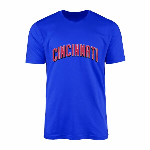 Cincinnati Tişört L - Mavi