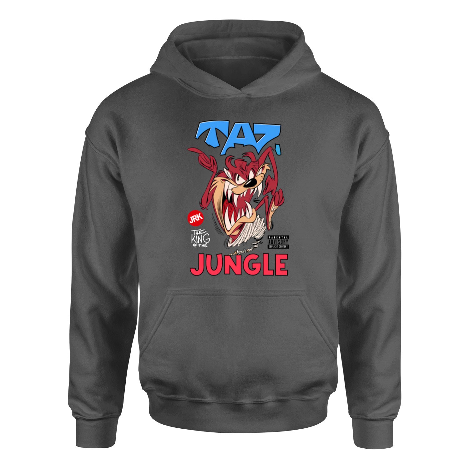 Taz The King of Jungle Hoodie S - Füme