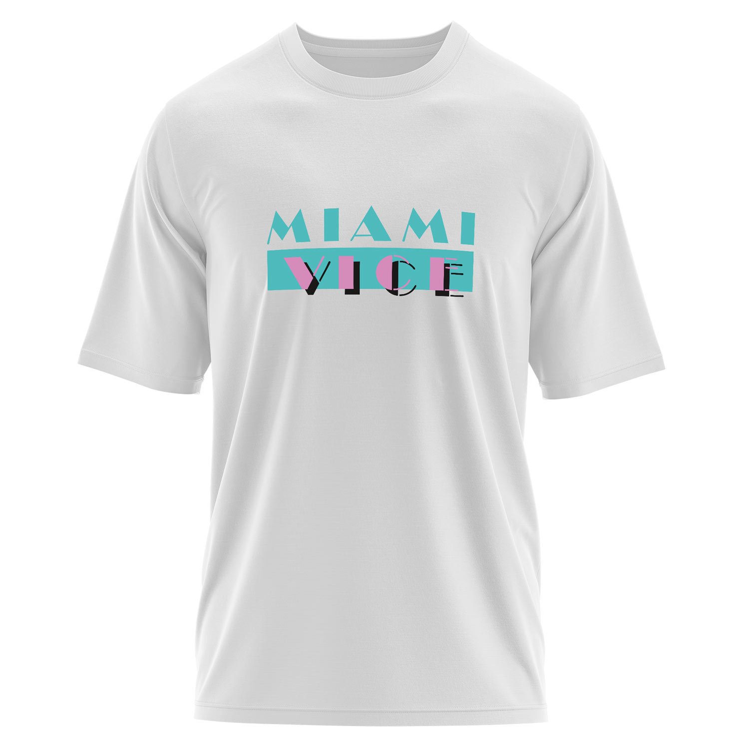 Miami Vice Oversize Tişört L - Beyaz