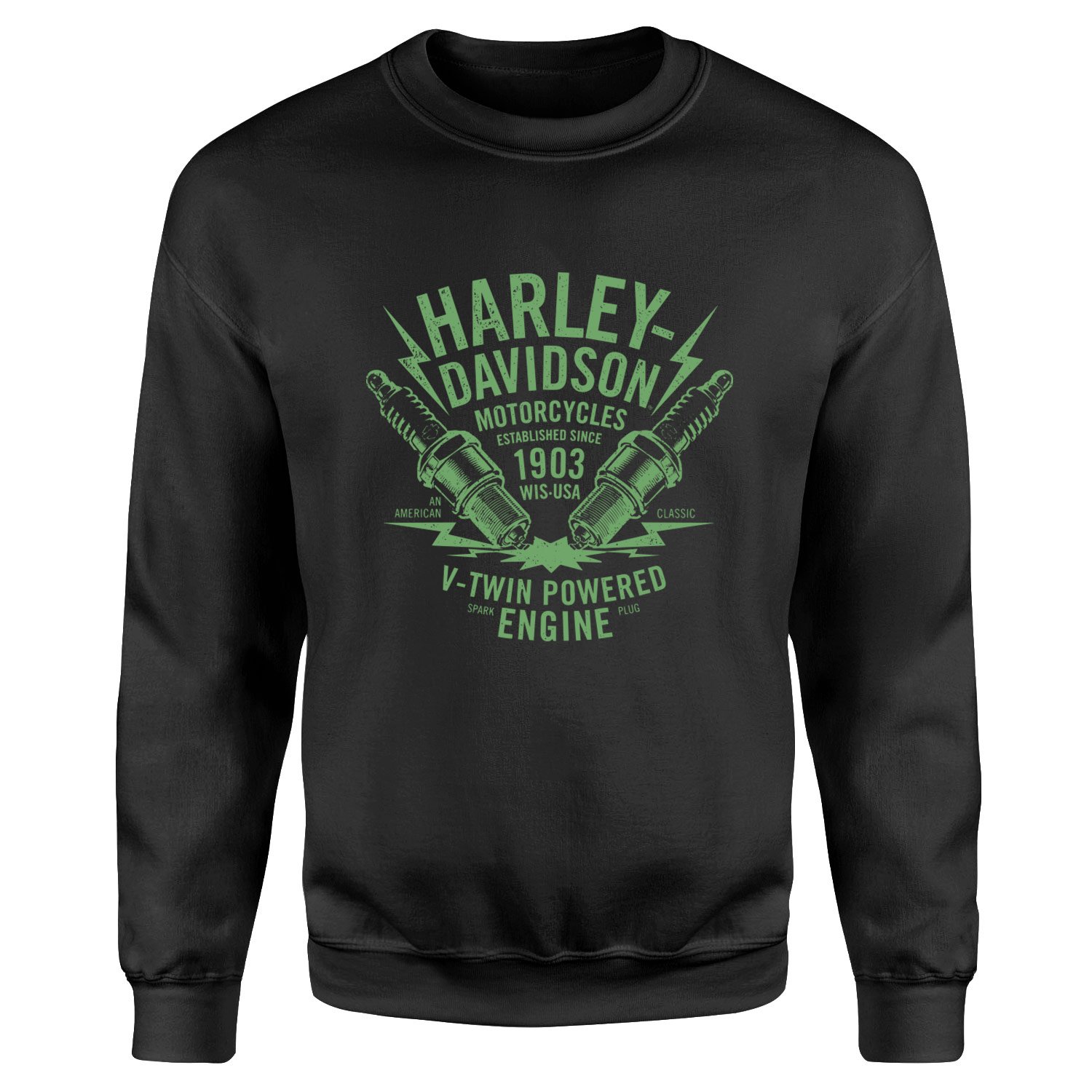 Harley-Davidson XII Sweatshirt M - Siyah