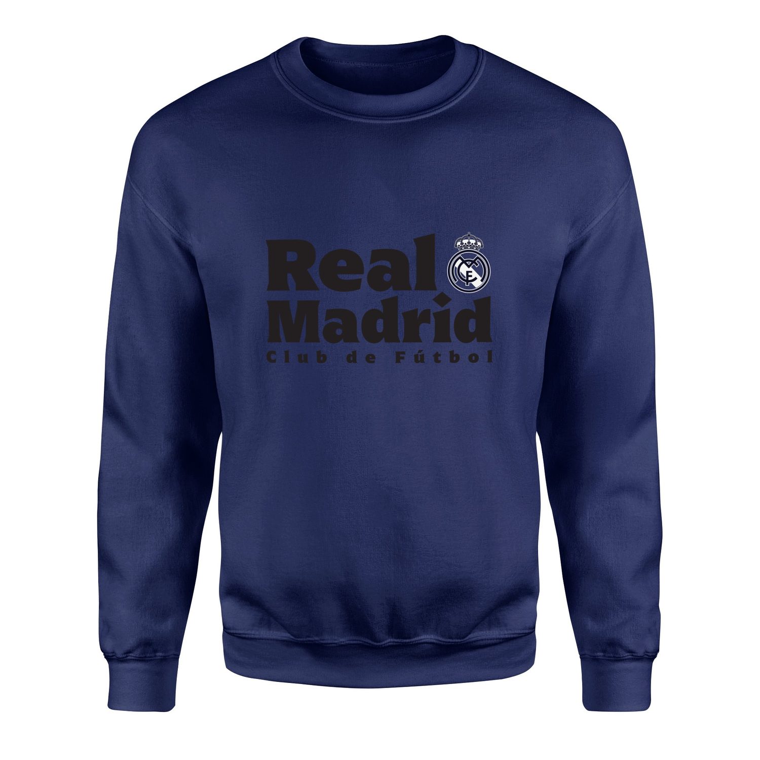 Real Madrid Club de Futbol Sweatshirt XL - İndigo Mavisi