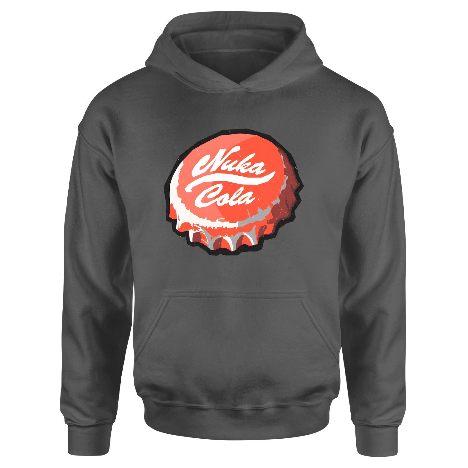 Nuka Cola Caps Hoodie S - Füme