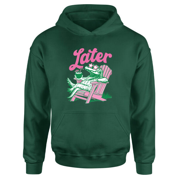 Later Hoodie L - Nefti Yeşili