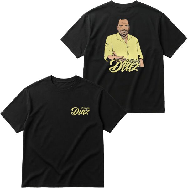 Ricardo Diaz | Grand Theft Auto Oversize Tişört S - Siyah