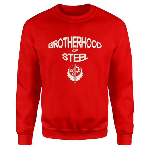 Brotherhood of Steel Sweatshirt L - Kırmızı