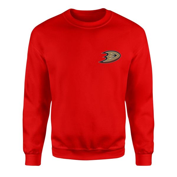 Anaheim Ducks Sweatshirt S - Kırmızı