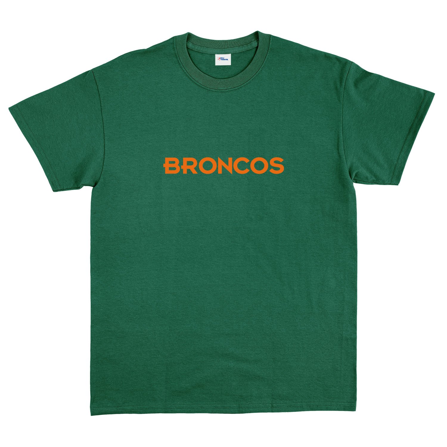 DEN BRONCOS Iconic Tişört M - Nefti Yeşili