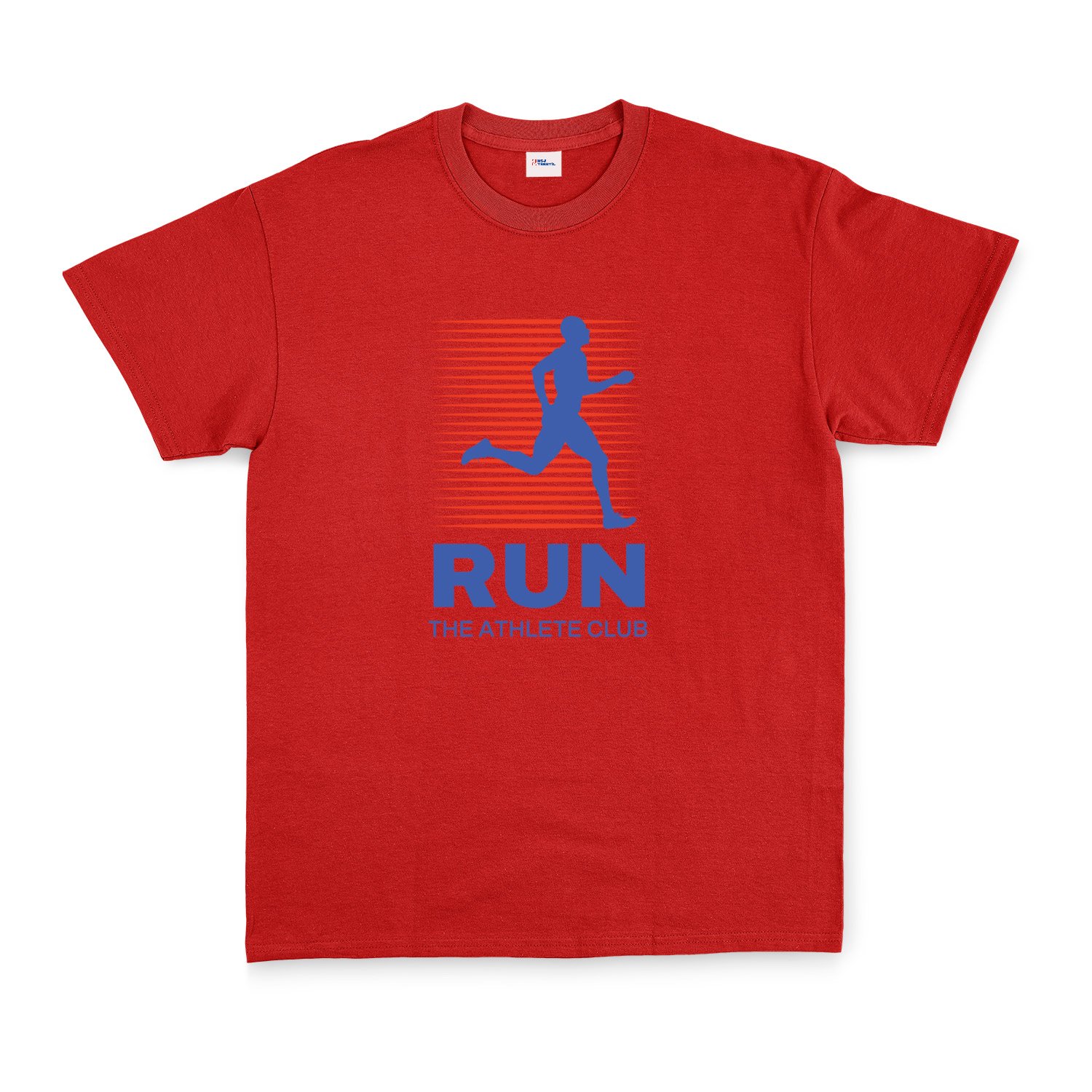 Run, The Athlete Club Tişört L - Kırmızı