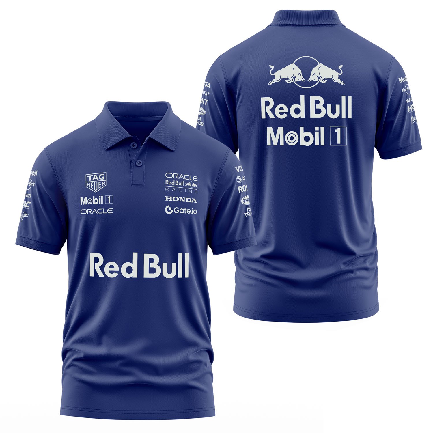 Oracle Red Bull Racing 25 SLVR Polo Tişört L - İndigo Mavisi
