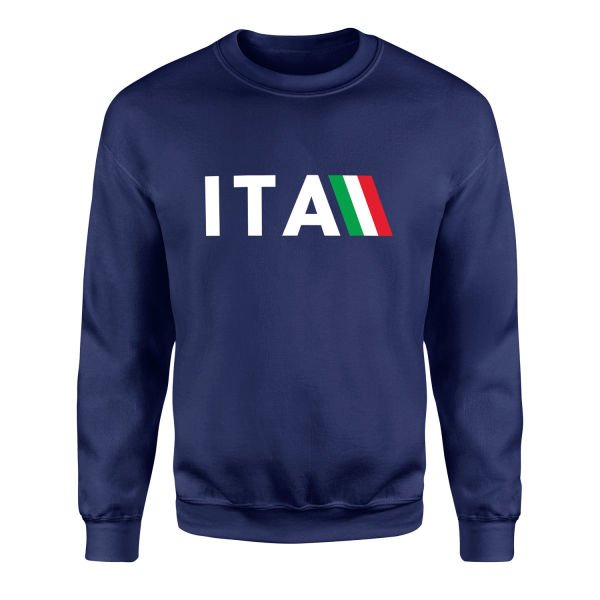 Forza ITA Scudetto Sweatshirt XL - İndigo Mavisi