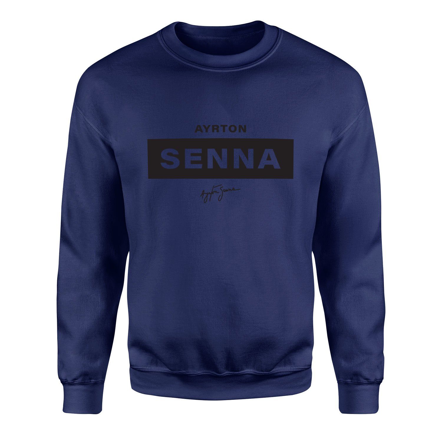 Ayrton Senna Sweatshirt XXL - İndigo Mavisi