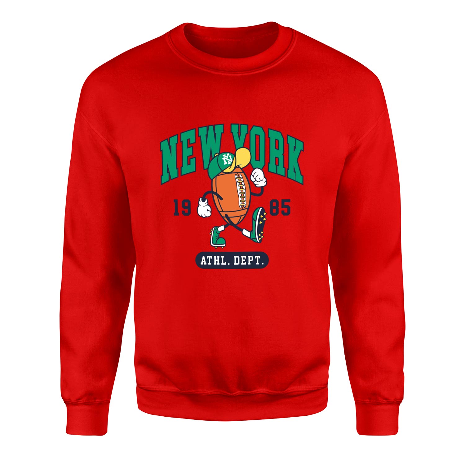 New York 1985 Sweatshirt M - Kırmızı