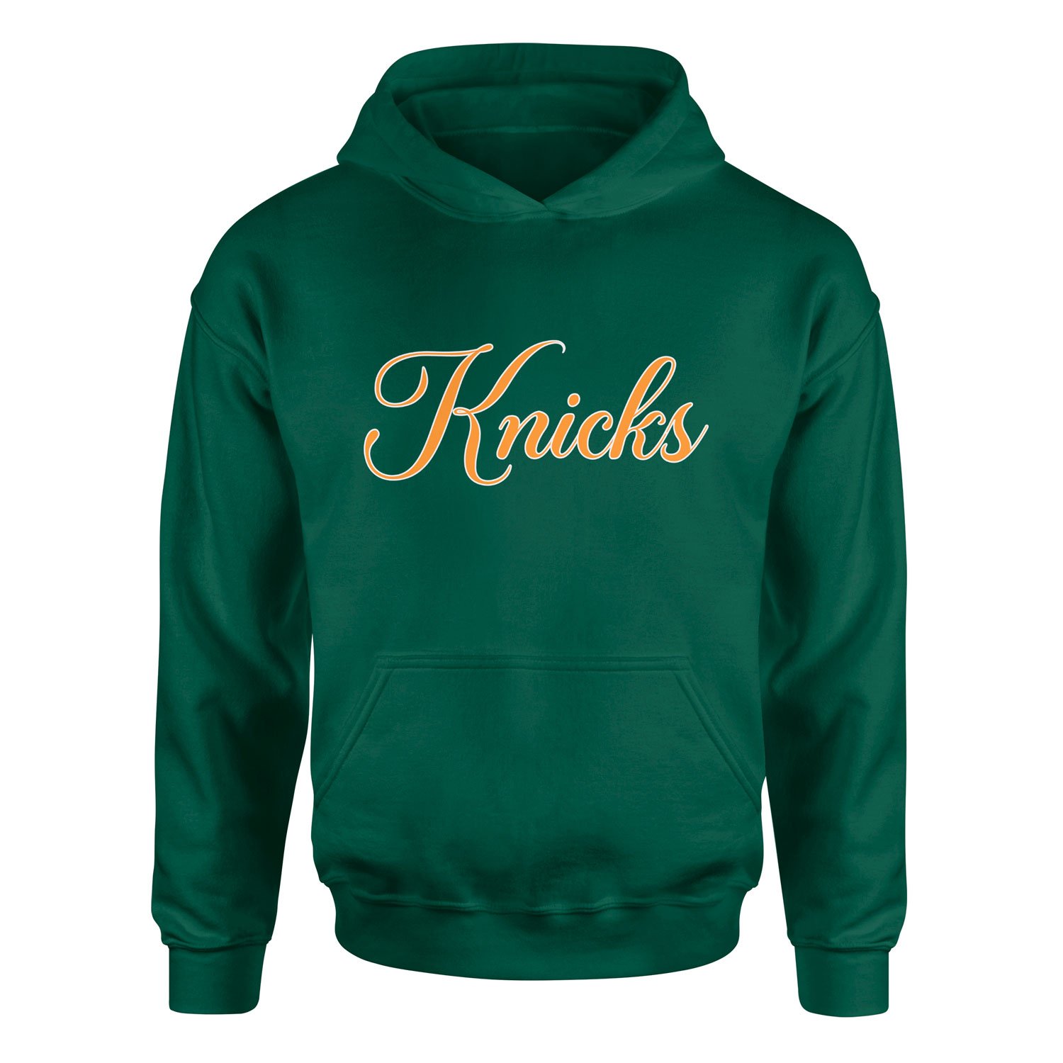 Knicks Cursive Hoodie S - Nefti Yeşili