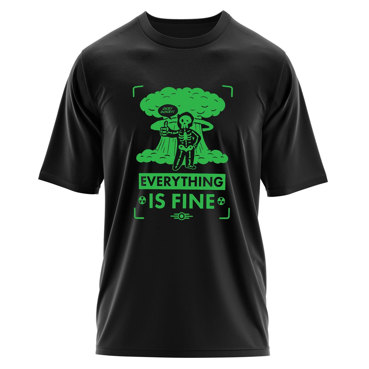 Everything is Fine | Fallout Oversize Tişört
