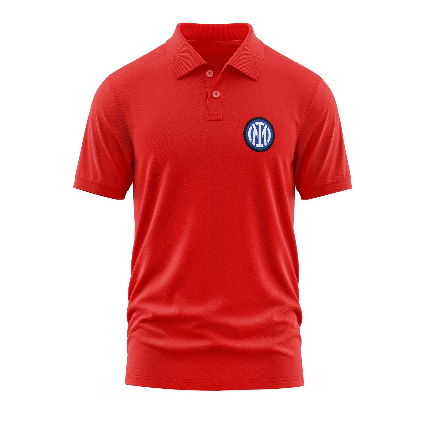 Inter Polo Tişört XL - Kırmızı