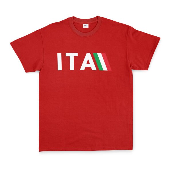 Forza ITA Scudetto Tişört XXL - Kırmızı