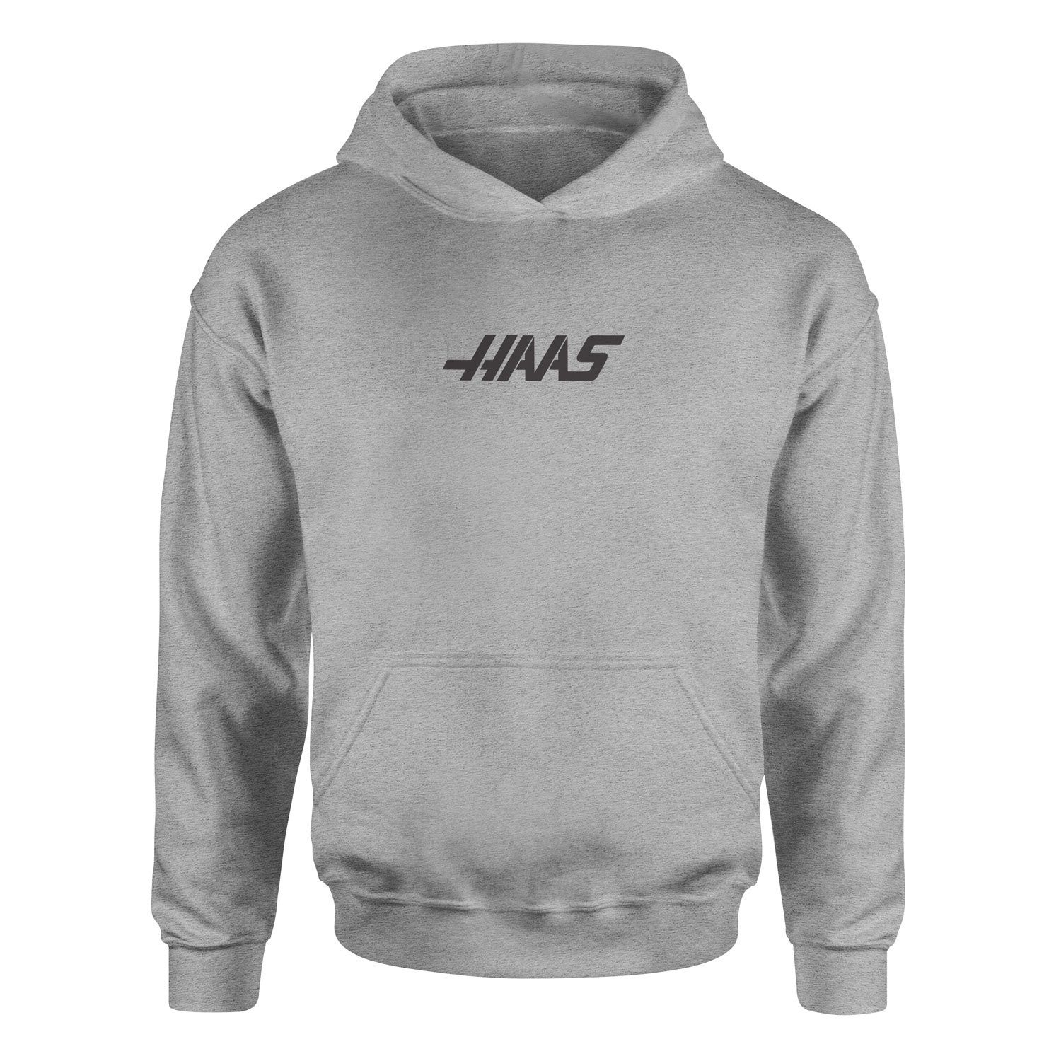 Haas Racing Hoodie L - Gri