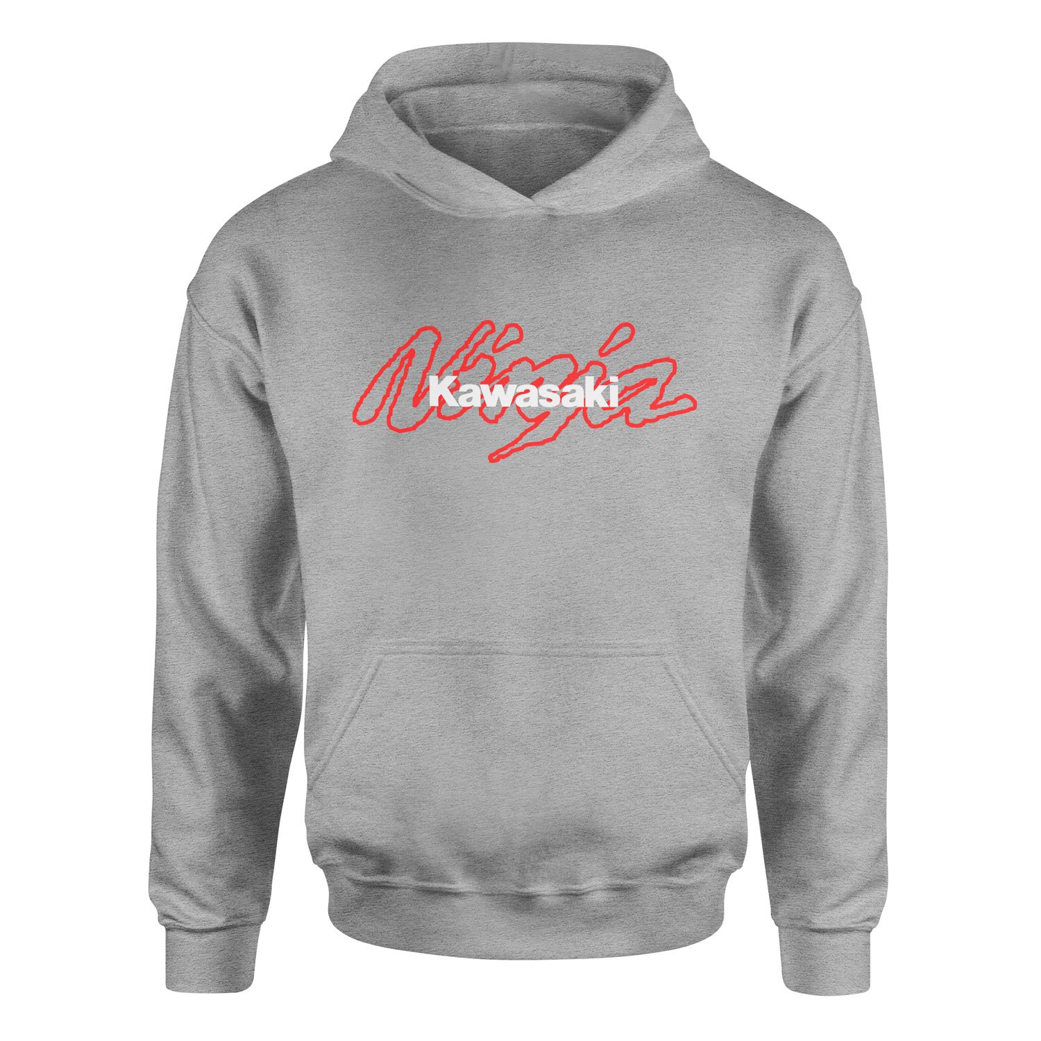 Kawasaki Ninja Power Hoodie M - Gri