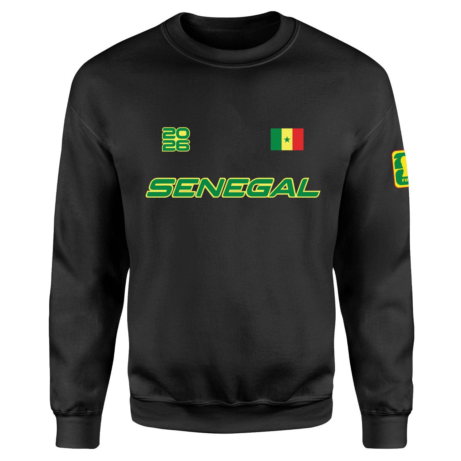 Senegal 2026 Sweatshirt S - Siyah