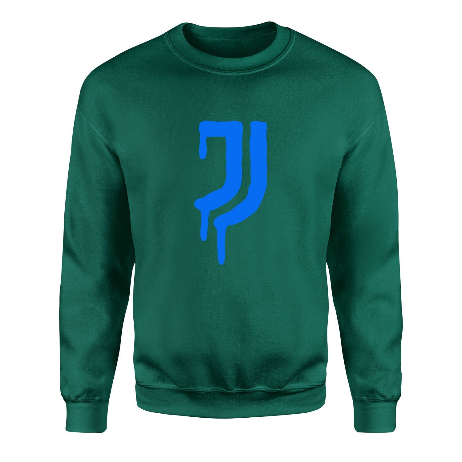 Juventus Acid Blue Sweatshirt L - Nefti Yeşili