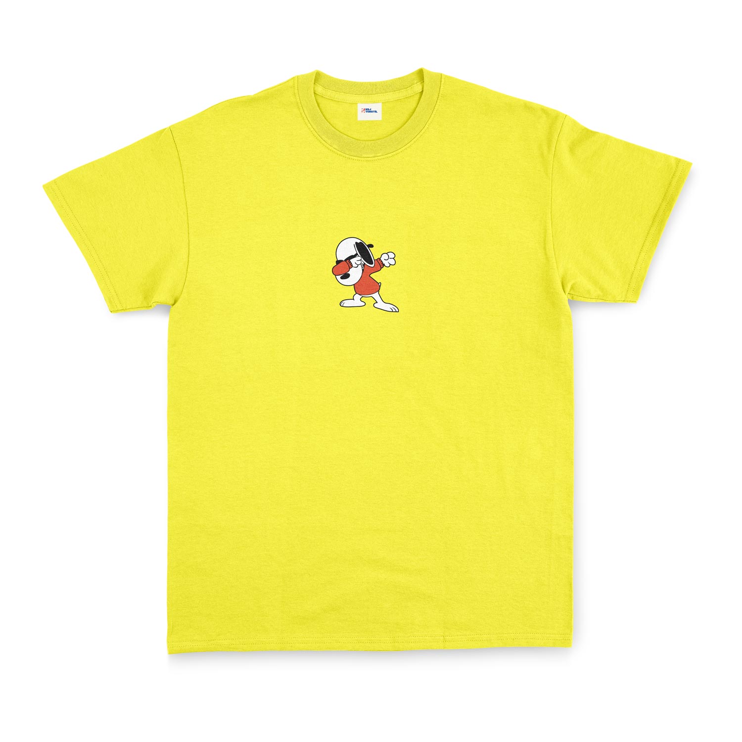Snoopy Tişört XL - Sarı