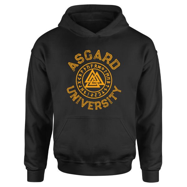Asgard University Hoodie XL - Siyah